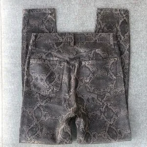 J Brand Jeans Nwot J Brand Lillie Highrise Coated Boa